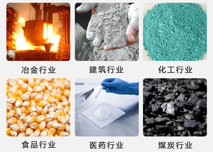 不銹鋼振動篩主要應用于冶金，建筑，化工，食品等行業(yè)中。